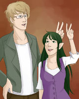 Aster And Fox by Alakotila